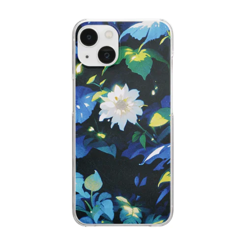 夏の花 Clear Smartphone Case