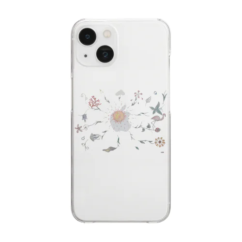 sun peace🌞🫶🏻 Clear Smartphone Case