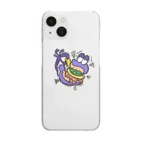 ZOMBURGER Clear Smartphone Case