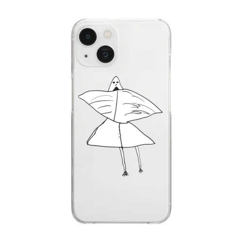 鳥女 Clear Smartphone Case