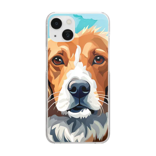 犬 Clear Smartphone Case