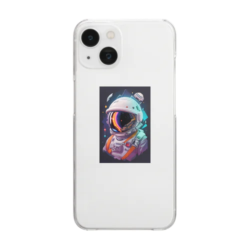 宇宙飛行士 Clear Smartphone Case