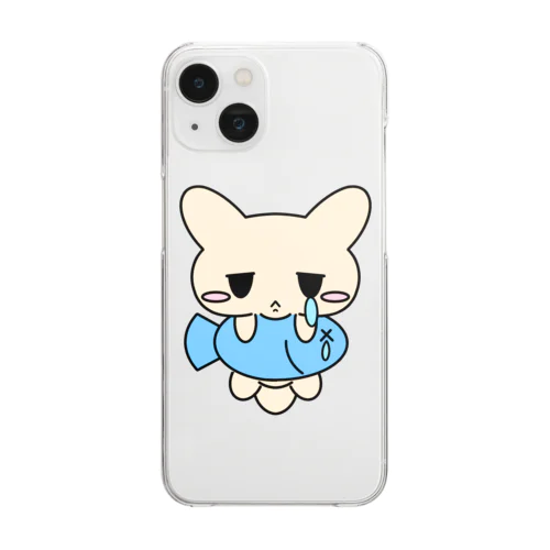 ピエんとねこさん Clear Smartphone Case