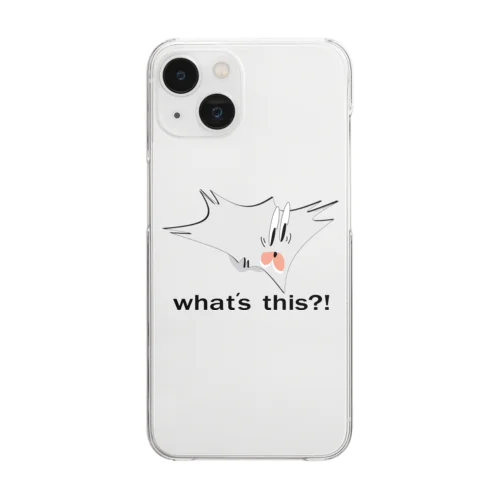 what's this⁉︎ Clear Smartphone Case