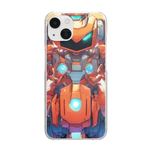 ロボットB君 Clear Smartphone Case