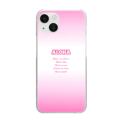 ALOHA Clear Smartphone Case