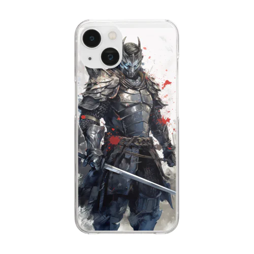 西洋の武士 Clear Smartphone Case