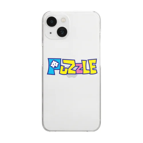 PUZZLEグッズ クリアスマホケース