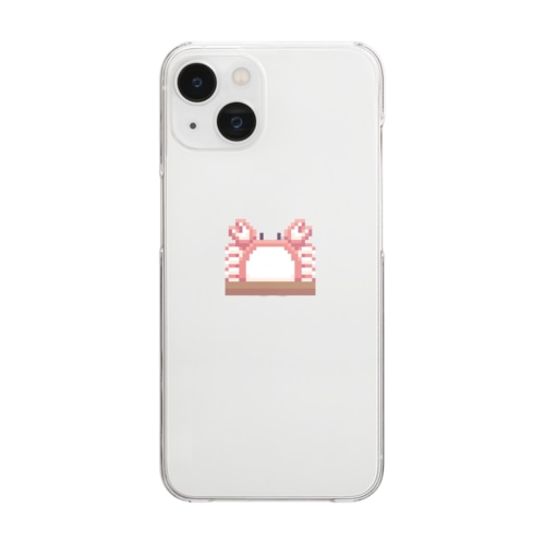 カマボコガニ Clear Smartphone Case