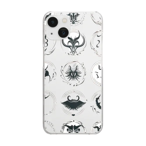 Zodiac signs Clear Smartphone Case