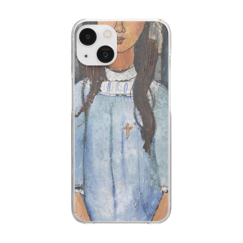 モディリアーニ　アリス（Alice）Amedeo Modigliani/1918年 Clear Smartphone Case