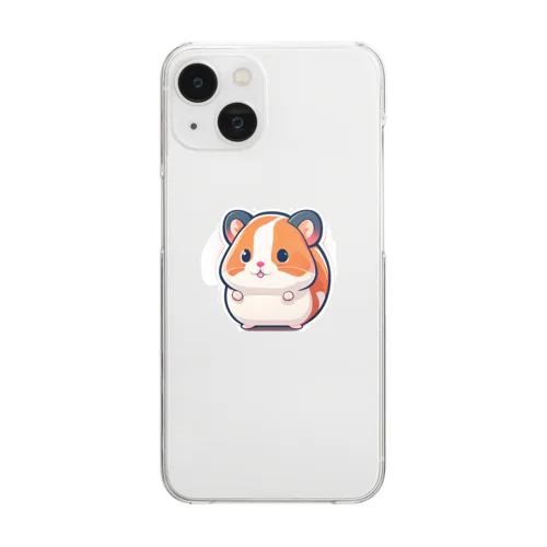 アニマルフレンズ(ハムスター) Clear Smartphone Case