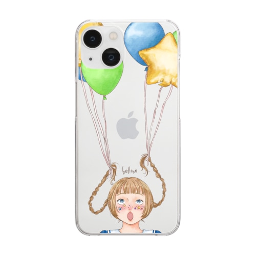 balloon Clear Smartphone Case