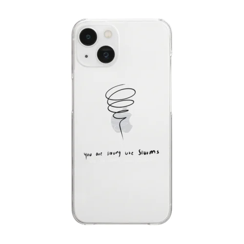 storms Clear Smartphone Case