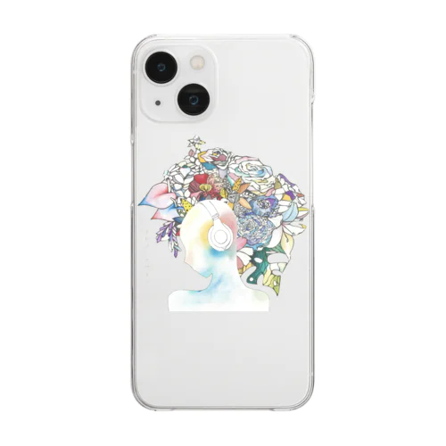 イロガミのブーケ Clear Smartphone Case