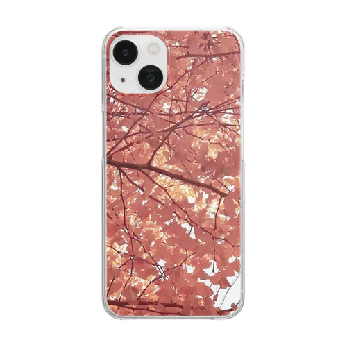 ginkgo_5 Clear Smartphone Case