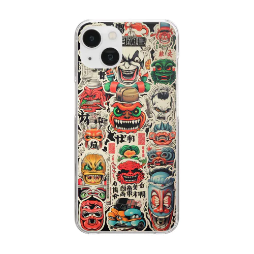 ASIAN DOPE STICKER BOMB Clear Smartphone Case