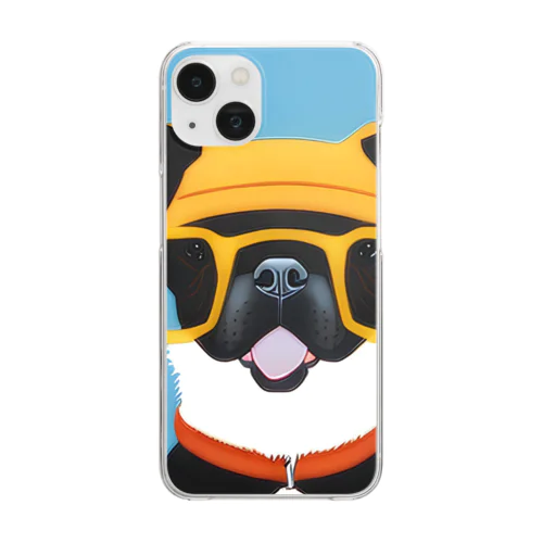 DJ.dog dogs1 Clear Smartphone Case