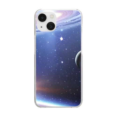 宇宙銀河 Clear Smartphone Case