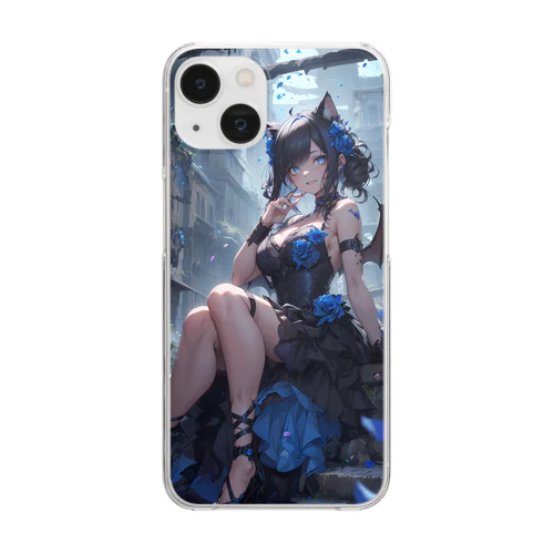 Mia_Vampire4 Clear Smartphone Case