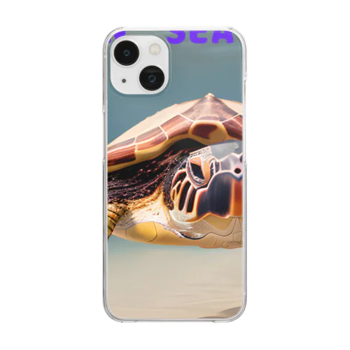 OPEN　SEA Clear Smartphone Case