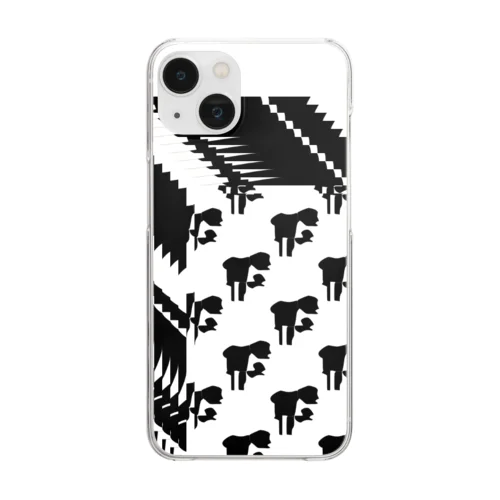 cow cow cow Clear Smartphone Case