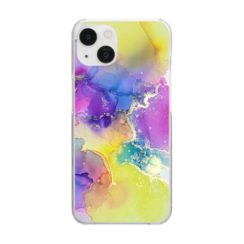 colorful Clear Smartphone Case