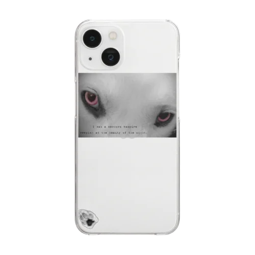 Newborn Vampire Clear Smartphone Case