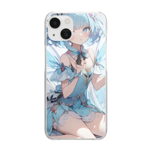 氷の妖精 Clear Smartphone Case