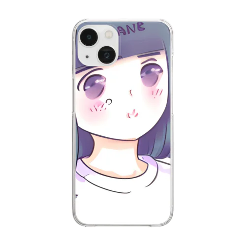 かわいい女の子 Clear Smartphone Case