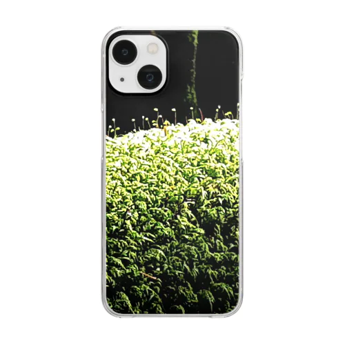 苔苔くん Clear Smartphone Case