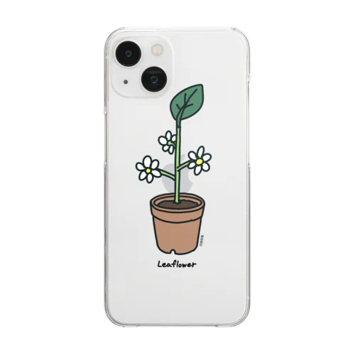 Leaflower Clear Smartphone Case