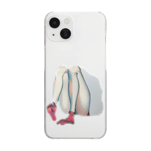 綺麗な脚のあの子 Clear Smartphone Case