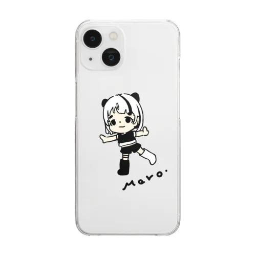 miniマロちゃん - バランスver. Clear Smartphone Case