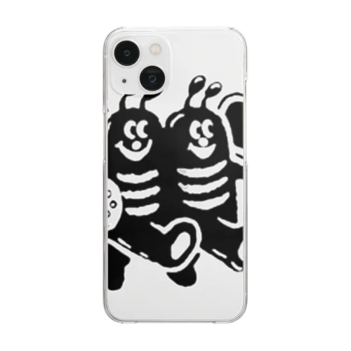 BEE TWINS│IPHONE CASE - CLEAR Clear Smartphone Case