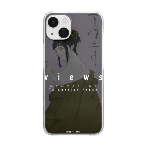 はんなり Clear Smartphone Case