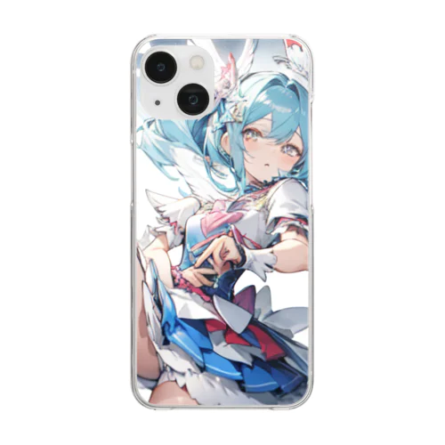 オリジナル光の戦士 Clear Smartphone Case