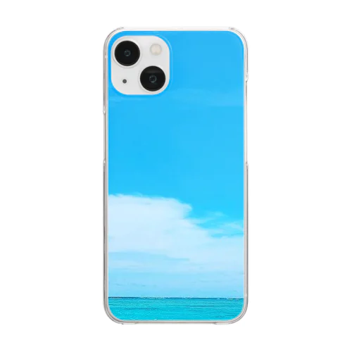 Blue Clear Smartphone Case