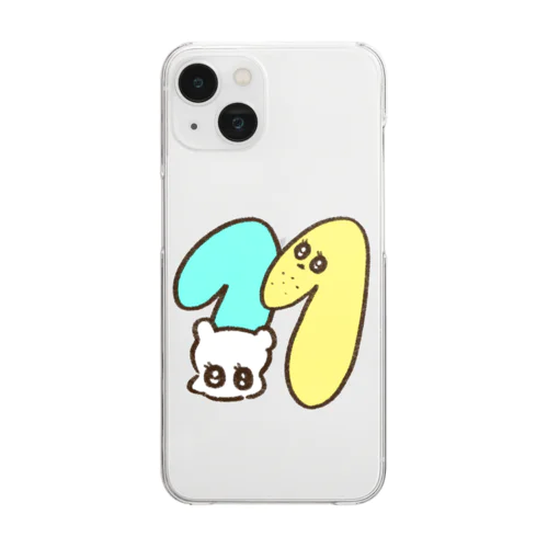 11月ちゃん Clear Smartphone Case