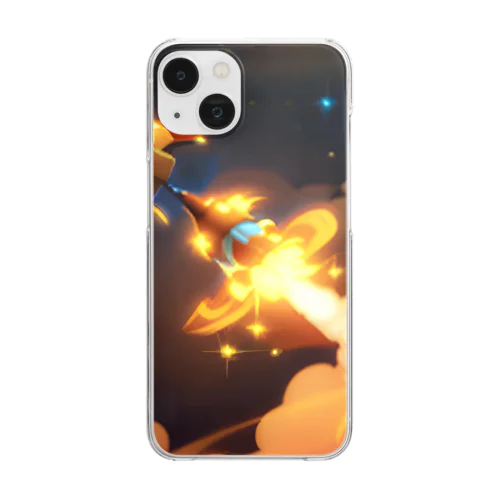 幻想ロケット Clear Smartphone Case