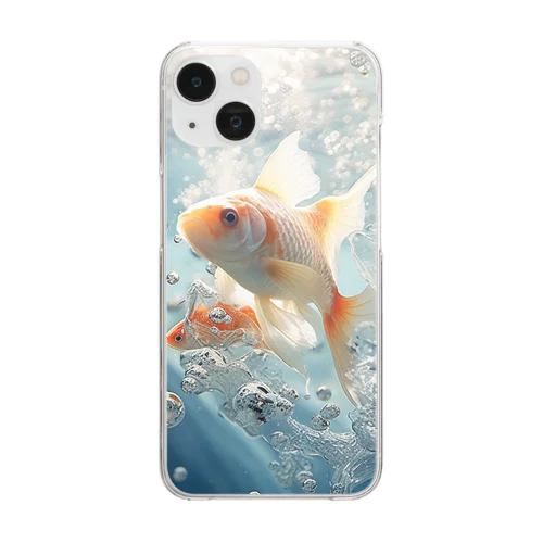 💧 透明感溢れる水のグッズ 💧 Clear Smartphone Case