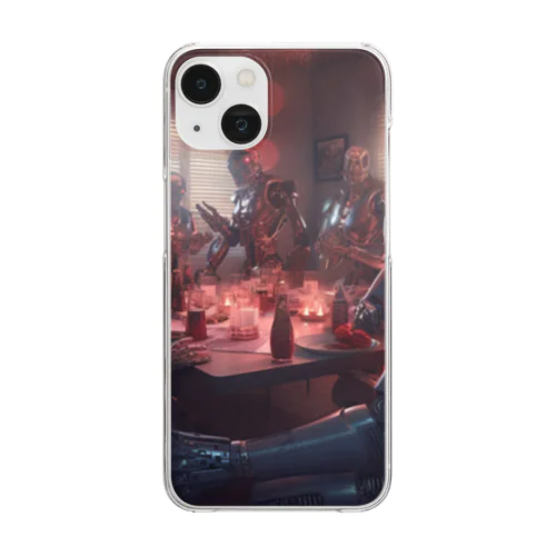 I'm a robot.20230902 Clear Smartphone Case