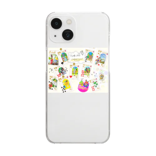 Heartsのルノルマン！ Clear Smartphone Case