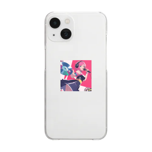 レコードアイドル Clear Smartphone Case