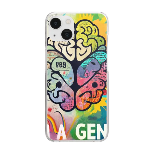 I am a genius Clear Smartphone Case