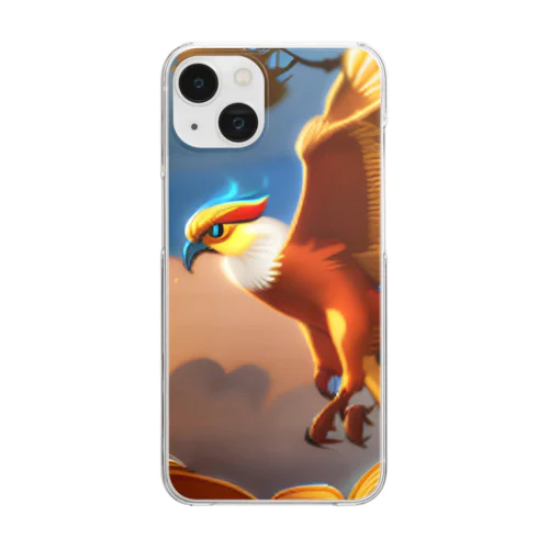 火の鳥 Clear Smartphone Case