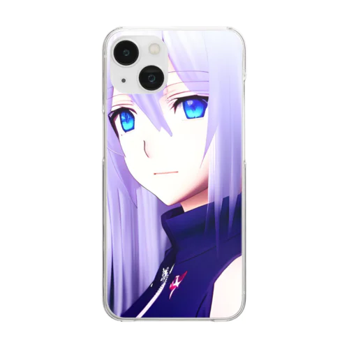 星宮さくら Clear Smartphone Case