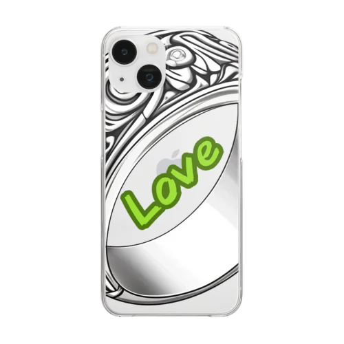 Ring of love Clear Smartphone Case
