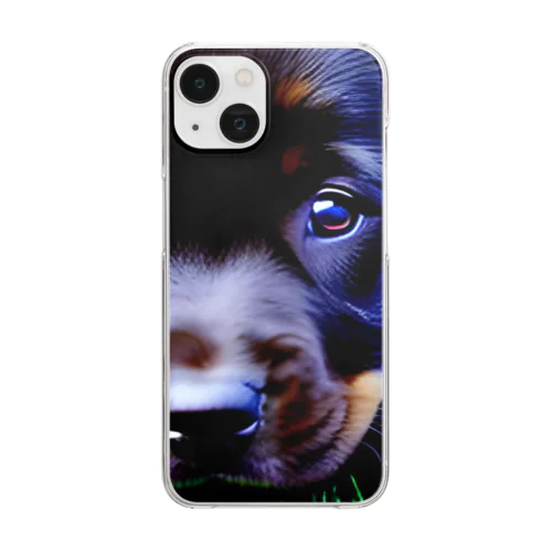 仔犬 Clear Smartphone Case