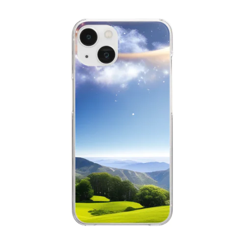 風景　幻想的 Clear Smartphone Case